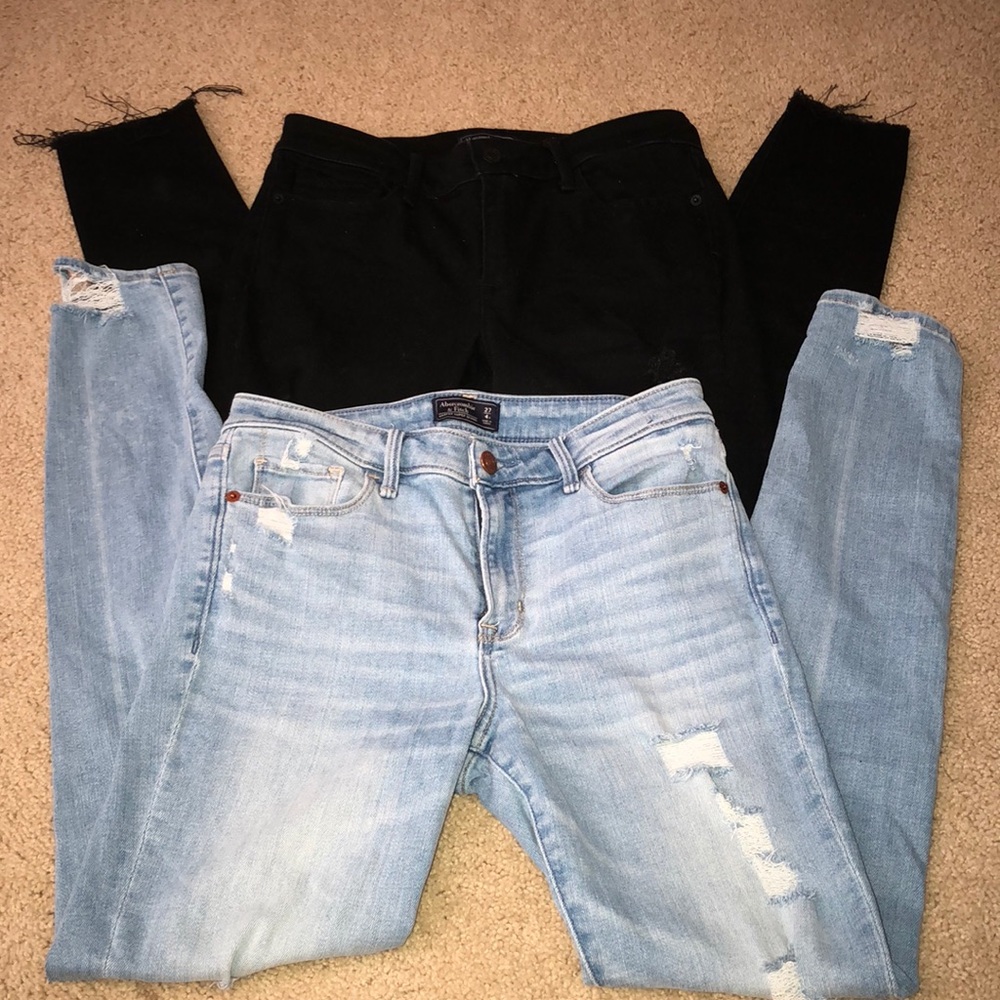 Abercrombie and fitch Harper super skinny jeans